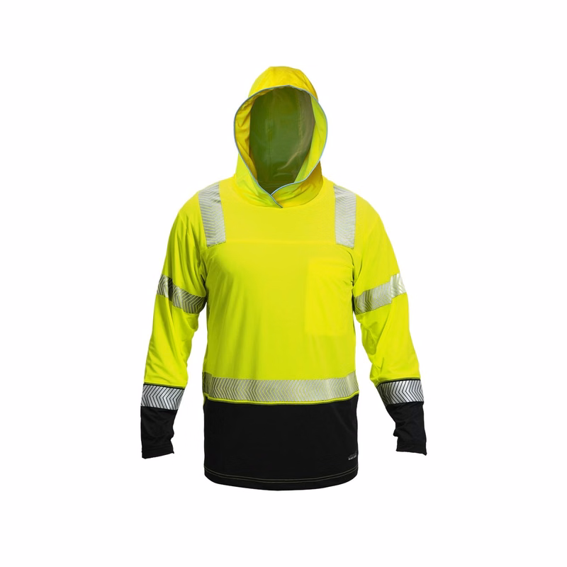 Unisex Premium Black Series® Cool Touch Class 3 Long Sleeve Hoodie T-Shirt - 9189