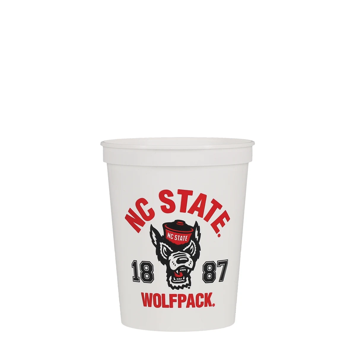 16 oz Stadium Cup Smooth White Hi-Speed Print 1
