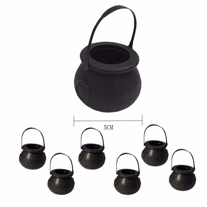 Halloween Mini Black Witch Cauldron