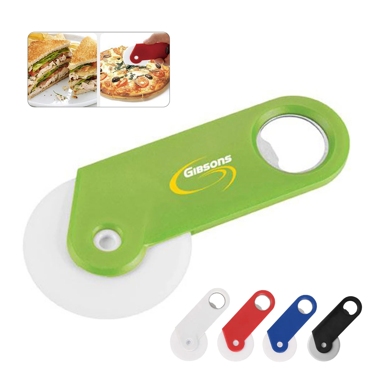 Colorful PP Pizza Cutter 1