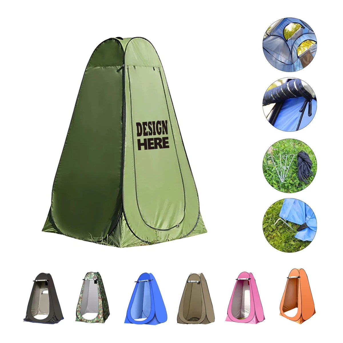 Outdoor Camping Bathroom Changing Room Tent 1