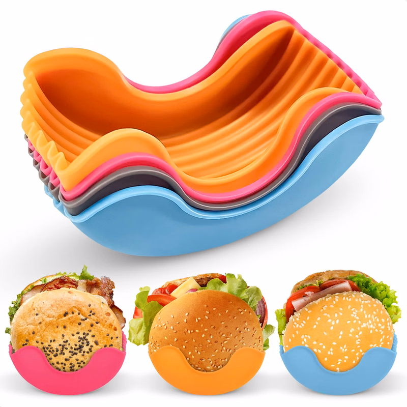 Silicone Burger Tray Holder