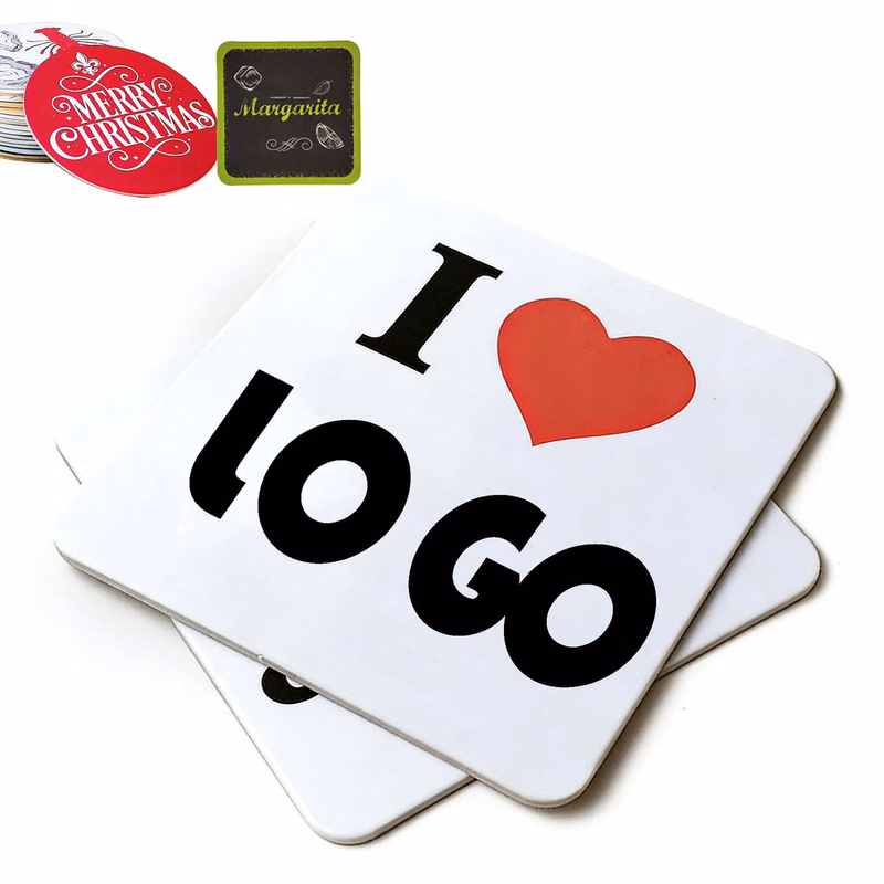 4-Inch Paper Drink Coaster