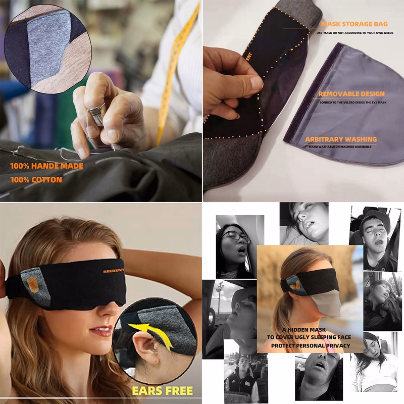 The World's First Sleep Mask with Veil