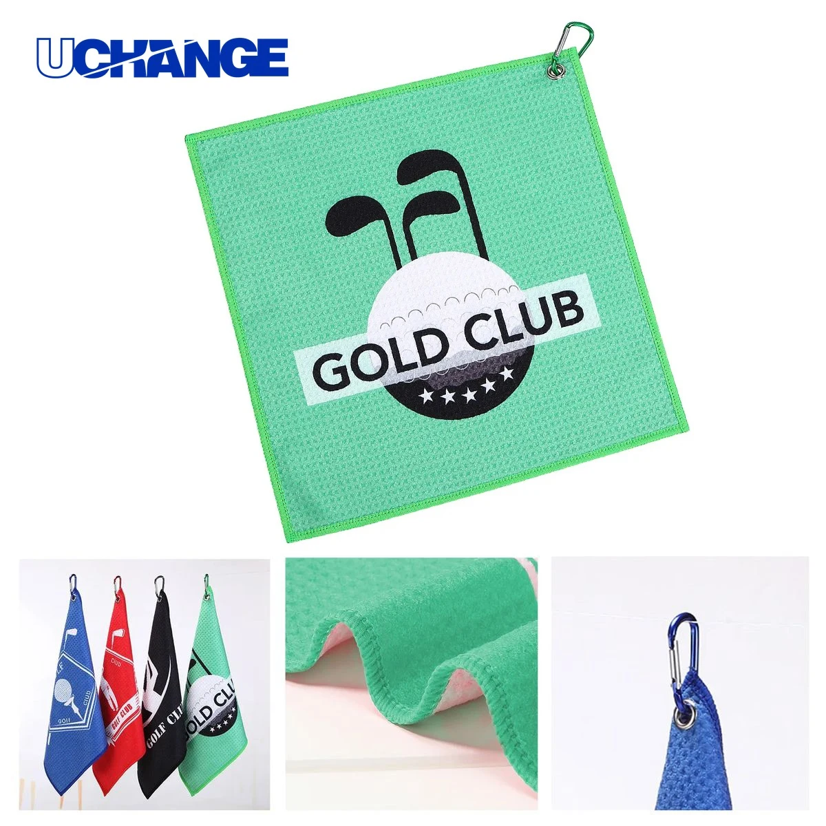Waffle Golf Towel Cleaning Towel for Outdoor Sports 1