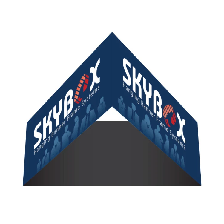 Hanging Banners (Triangle) 72in H; 8ft D 1