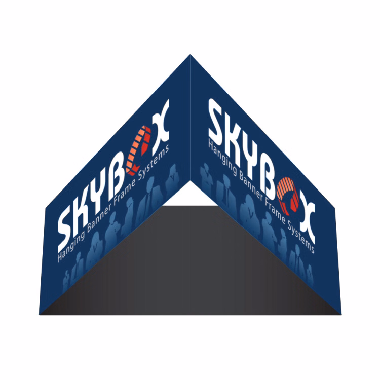 Hanging Banners (Triangle) 72in H; 8ft D