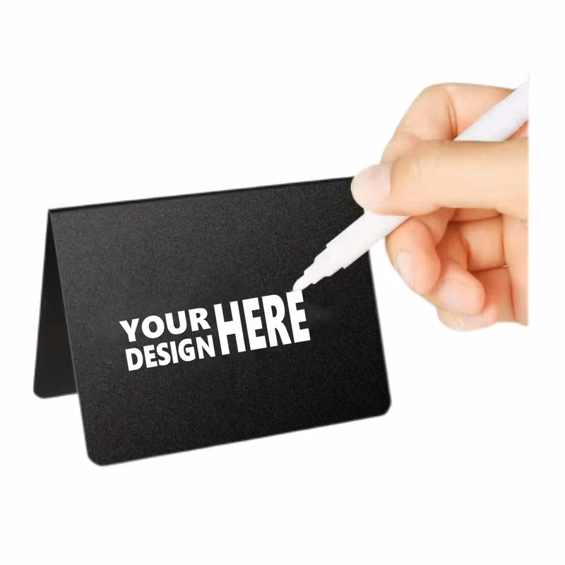 Menu-Focused Mini PVC Chalkboard