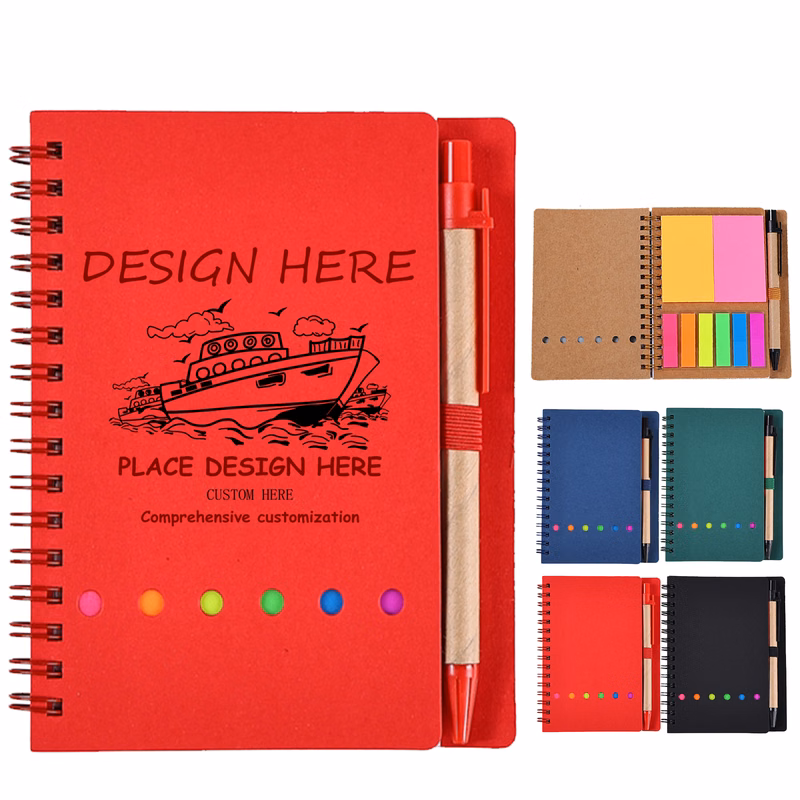 A5 Spiral Memo Pad & Pen