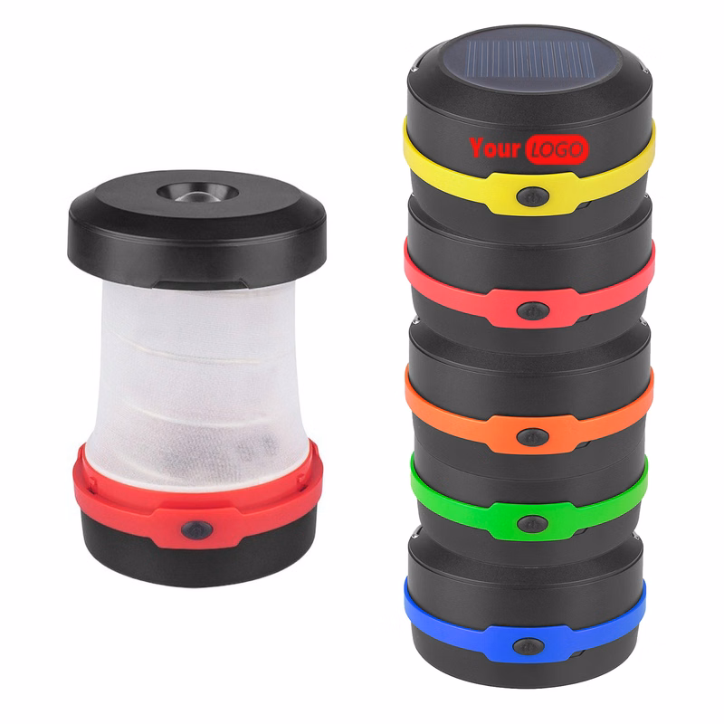 Phone Solar Lantern Charger Collapsible LED Camping