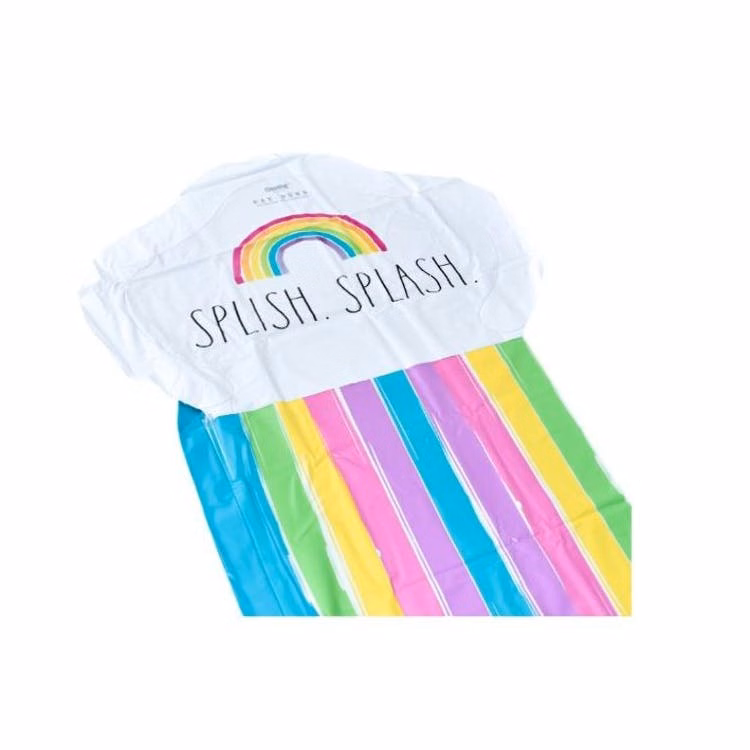 Rainbow Water Slide & Ride - Splish. Splash
