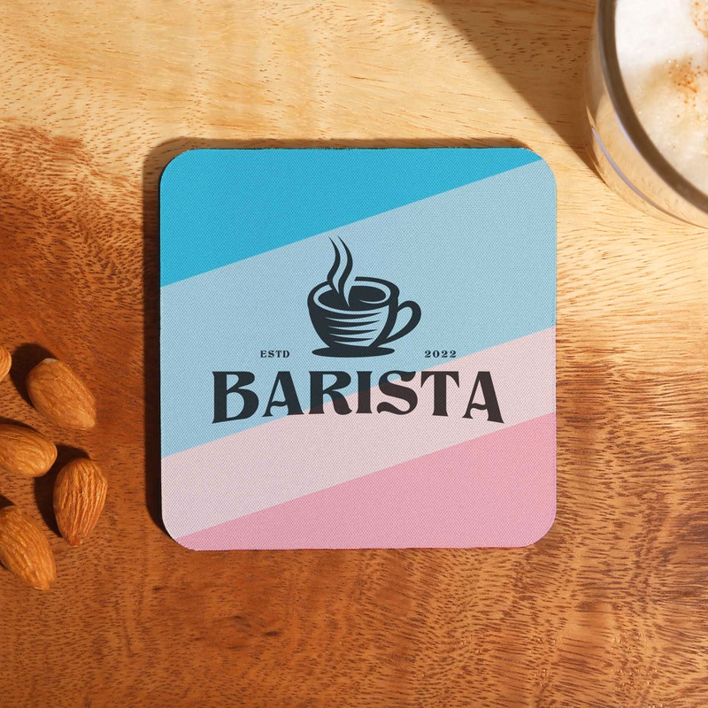 reGen Recycled Polyester Square Dye Sub Coaster