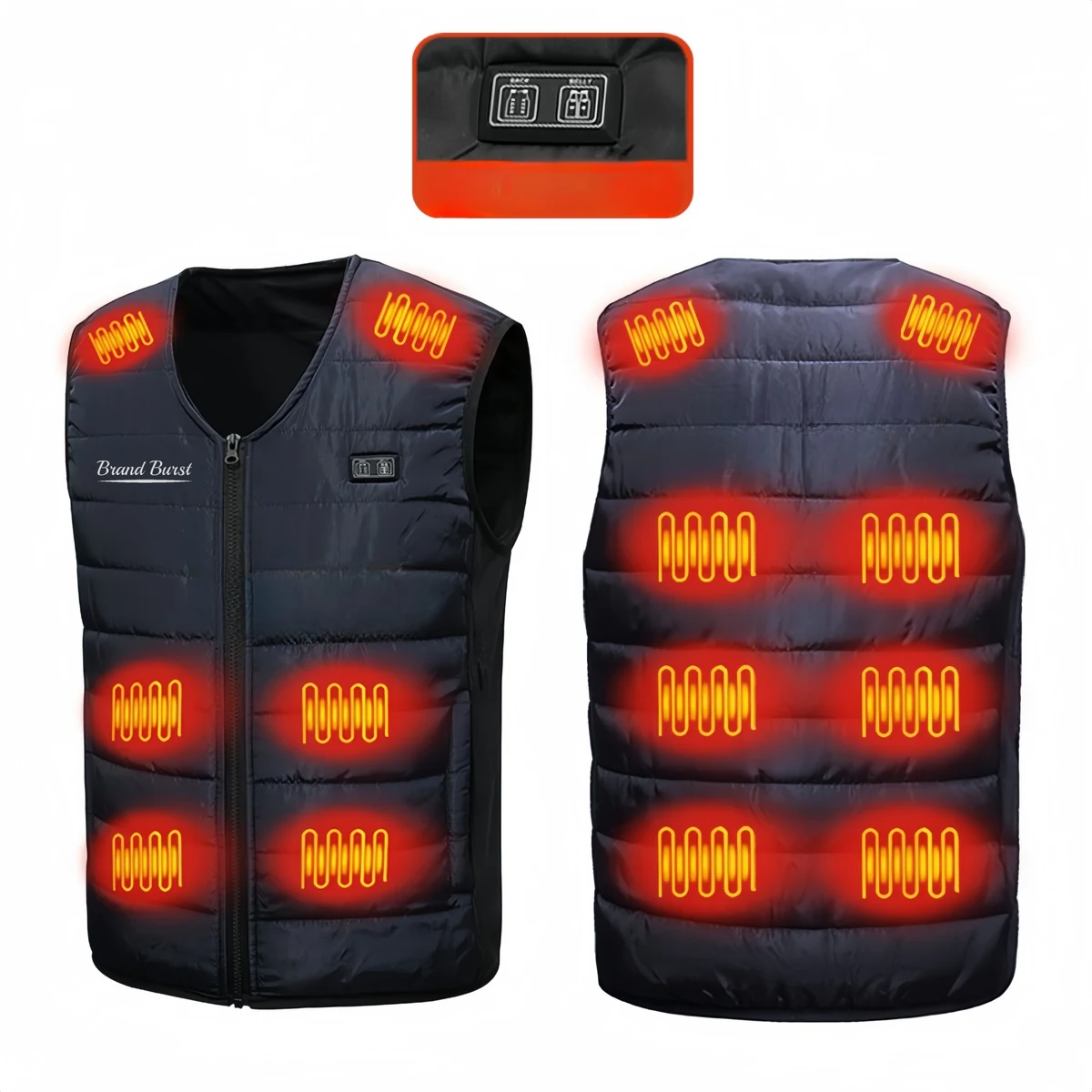 V Neck Heated Vest 1