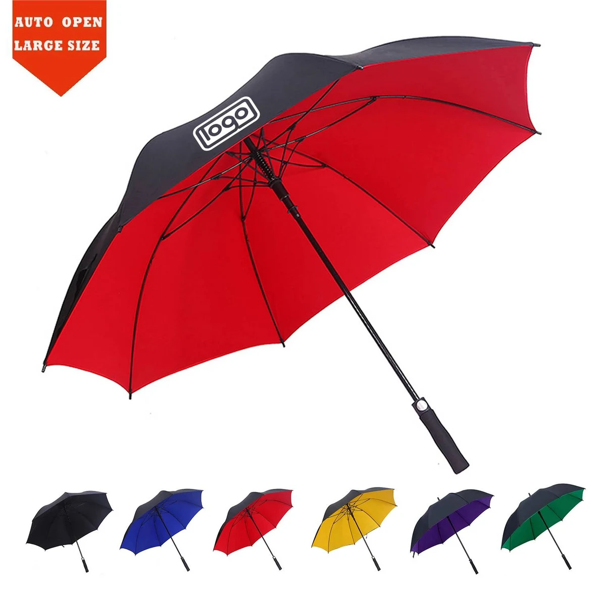 Two-Tone Inversion Golf Umbrella 1