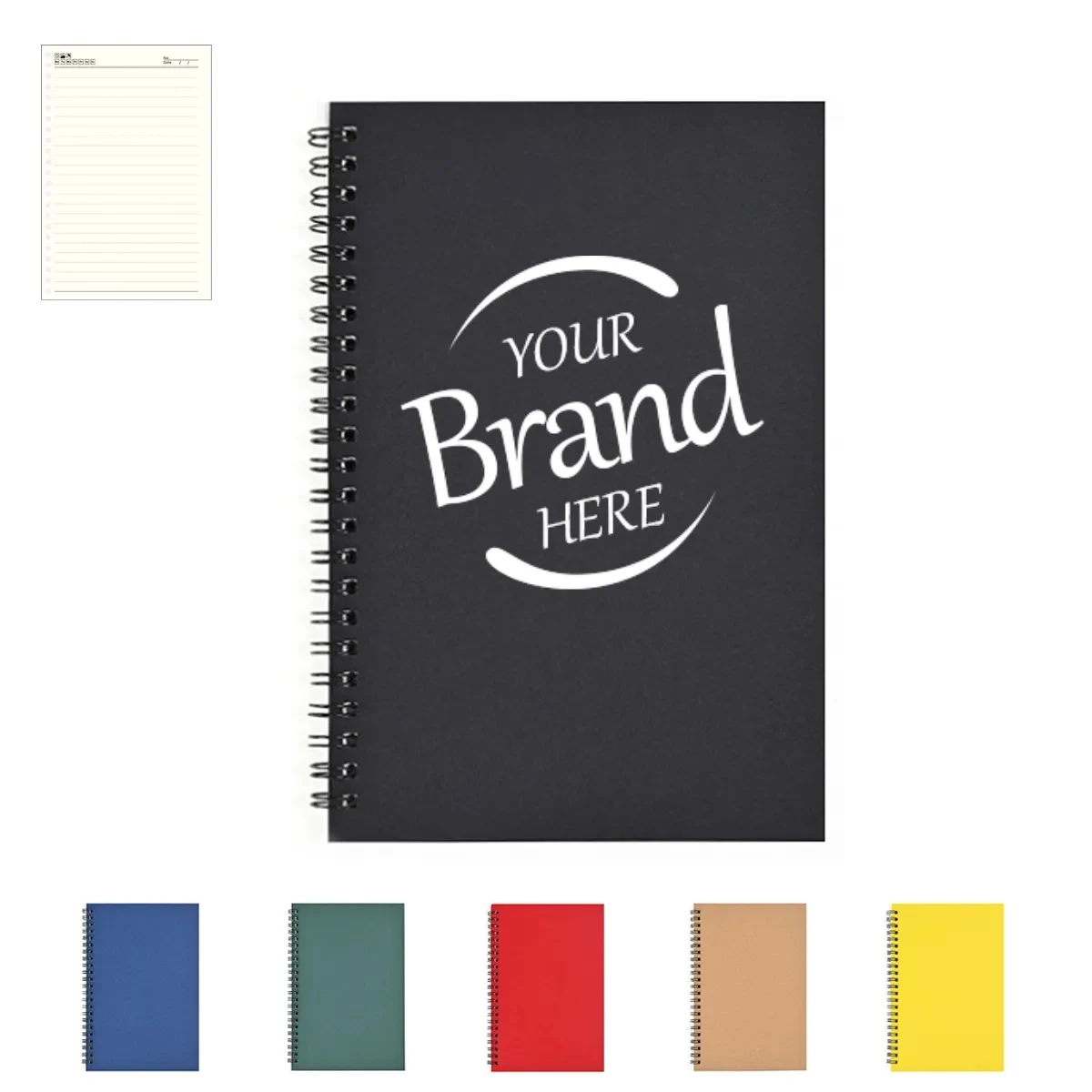 Wirebound Hardcover Notebooks 1
