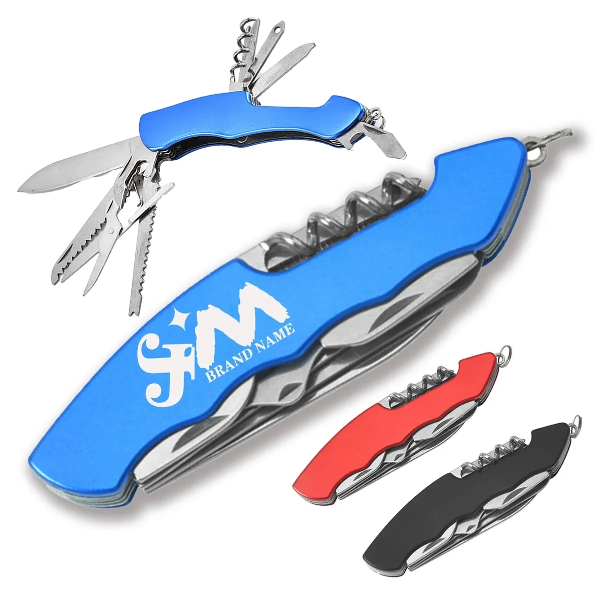 Foldable Portable Camping Outdoor Multitools With Opener 1