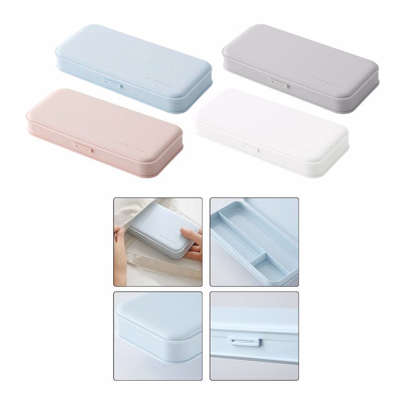 Macaron-colored Pencil Box