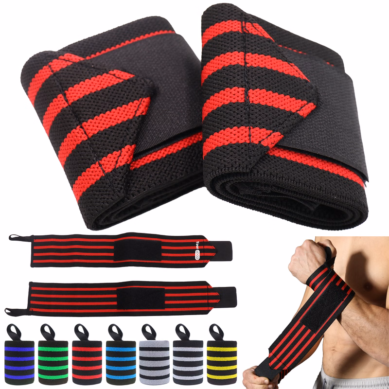 Polyester Adjustable Fitness Strap Wrist Guard