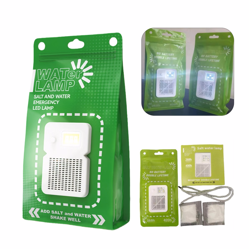 Long Lasting Salt Water LED Camping Light