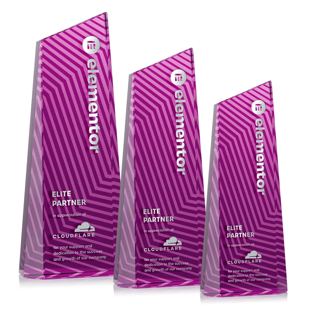 Hallandale Award - Pink 1