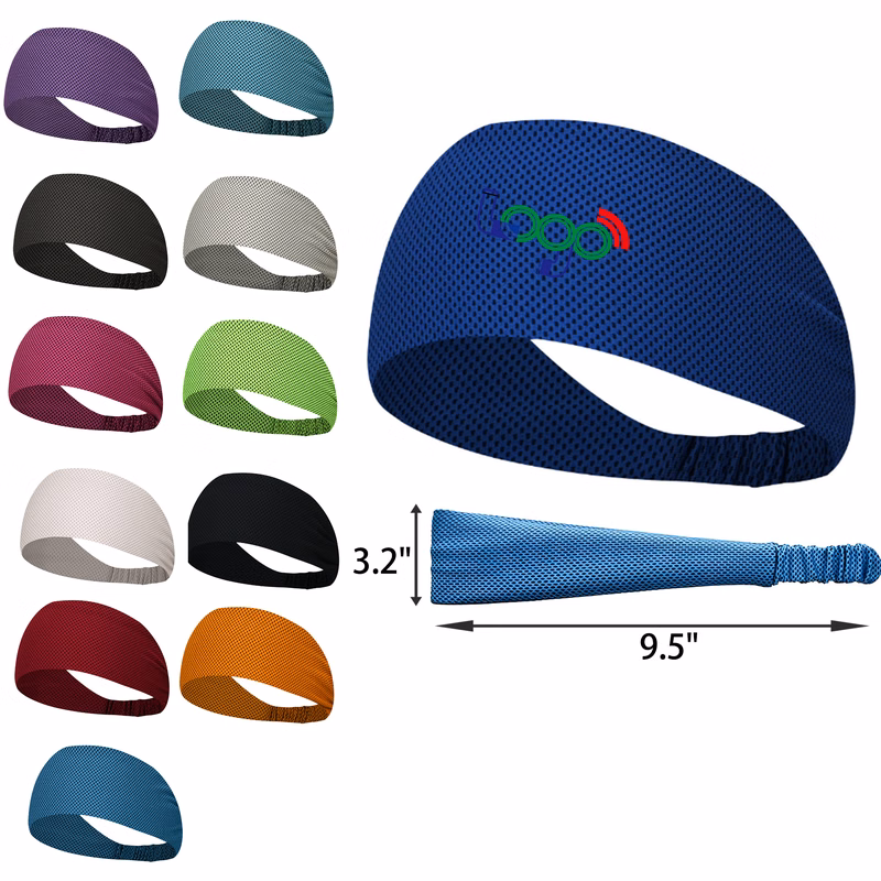 Stylish Ice Cooling Elastic Sport Headband