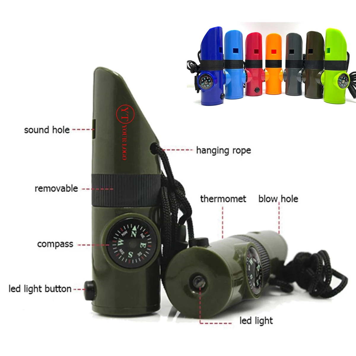 Multifunctional Survival Whistle 1