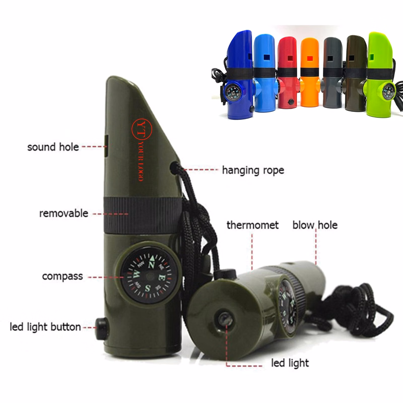 Multifunctional Survival Whistle