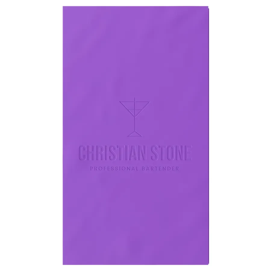 Guest Towel Debossed Napkins 1