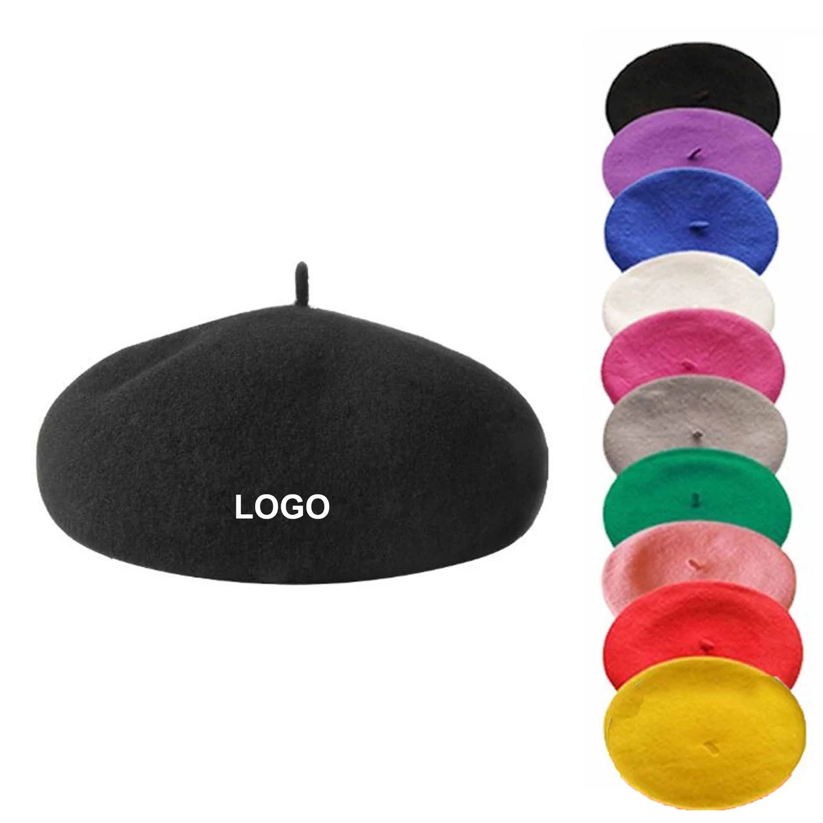 Women Wool Beret Hat 1