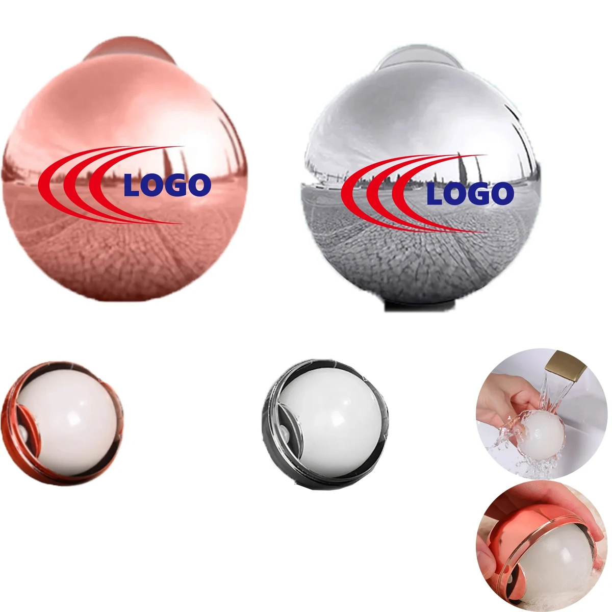 Custom Logo Spherical Lint Roller Washable 1