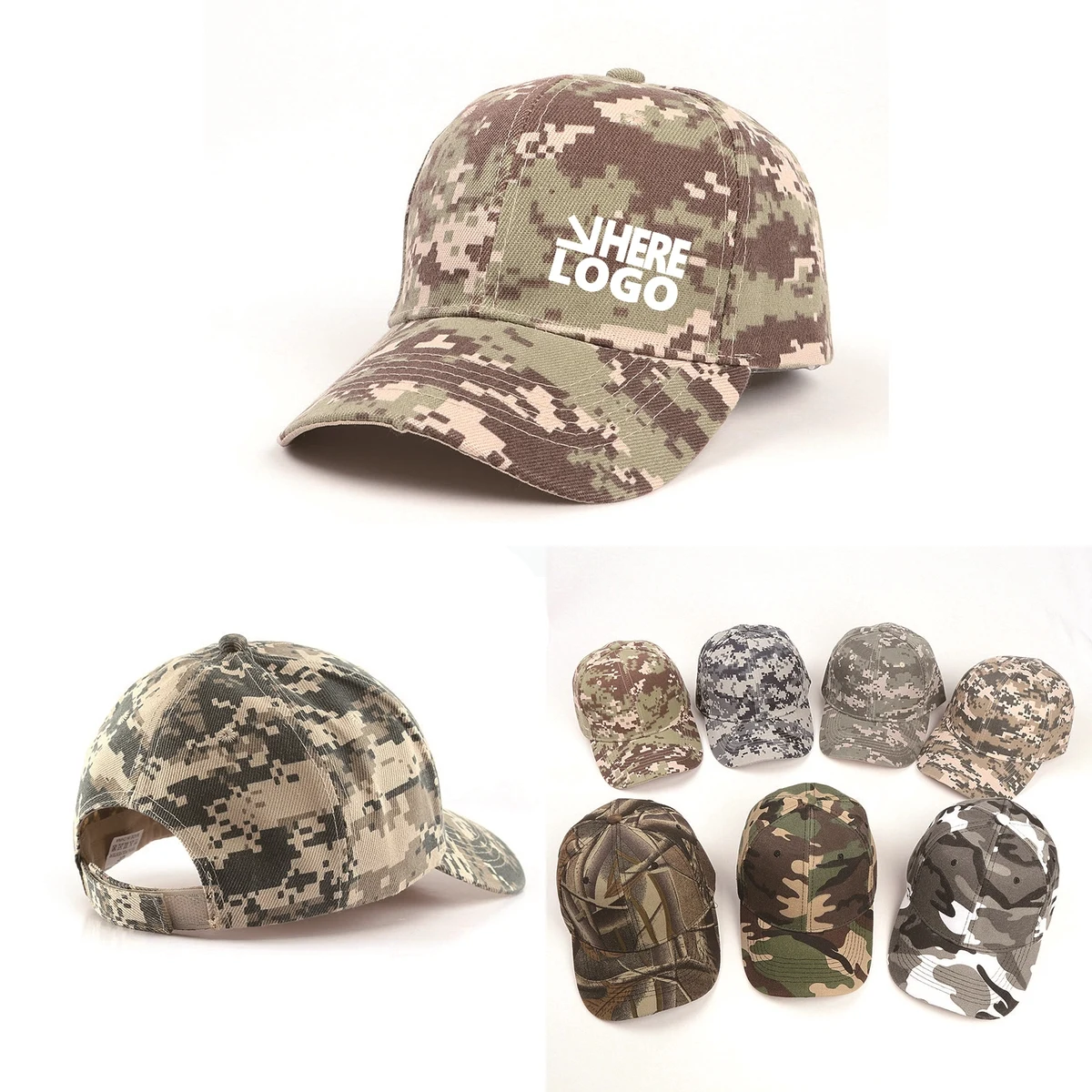 6 Panel Twill Baseball Cap 1