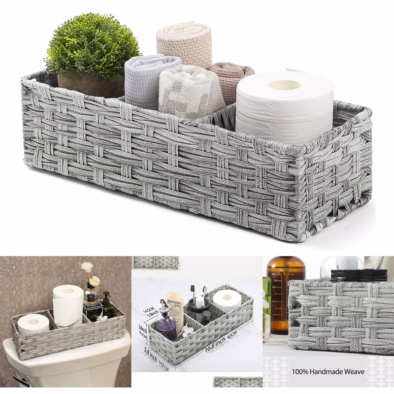 Toilet Tank Topper Paper Basket