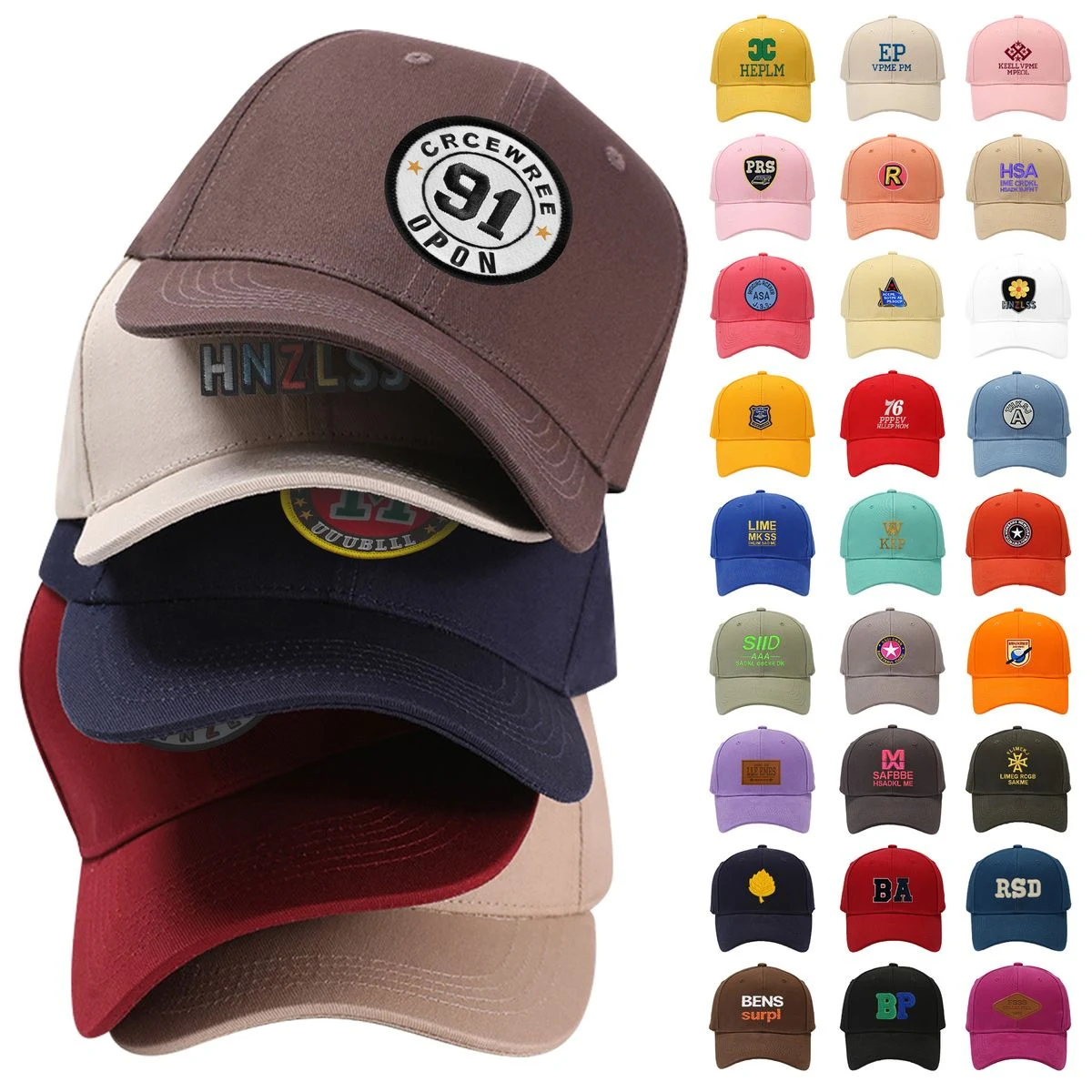 6 Panel Baseball Cap 1