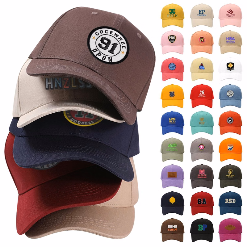 6 Panel Baseball Cap