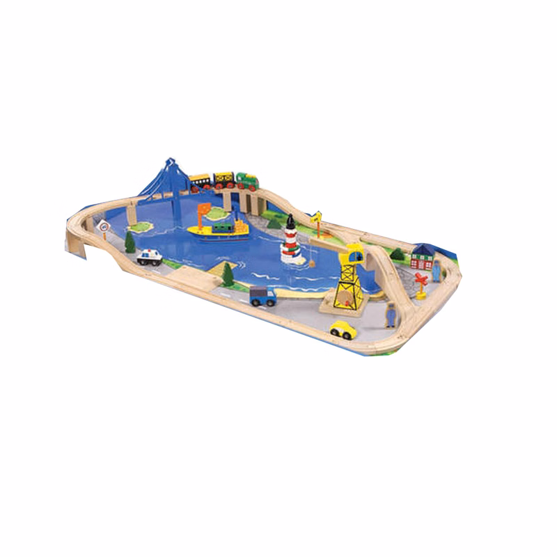 80 PC Ocean Train Set in a Plastic Tub