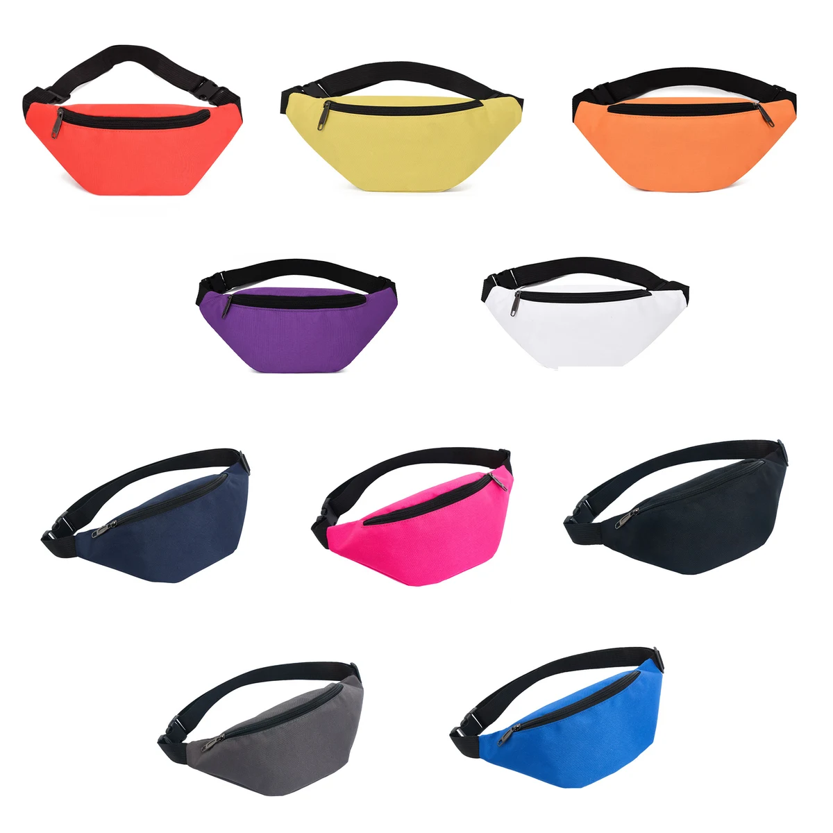 Oxford Cloth Waterproof Belt Bag 1