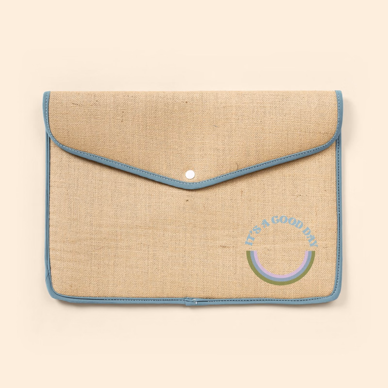 SNAPFOLIO FOR MACBOOK AIR/PRO - BURLAP NEOPRENE 15"