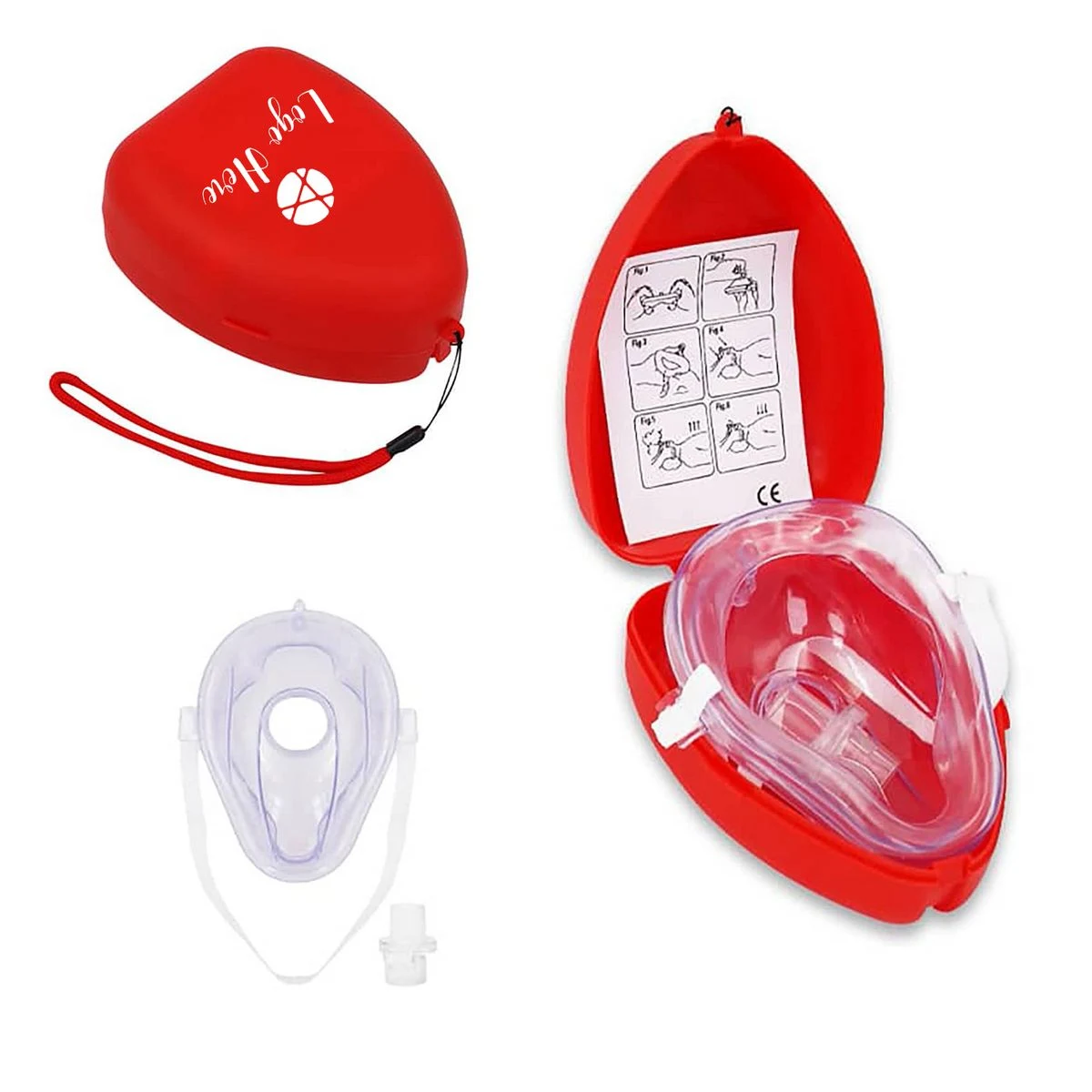 CPR Face Mask With Bag 1