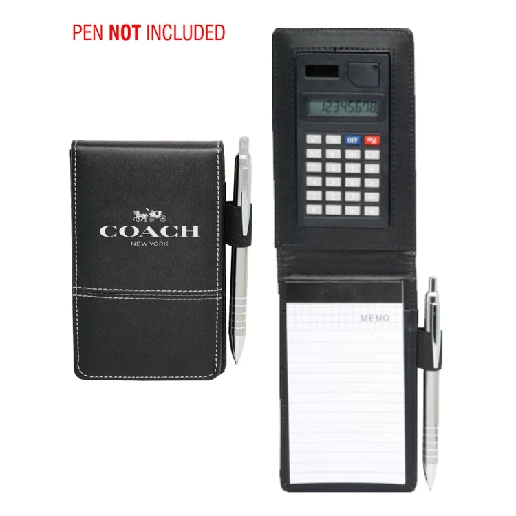 Leatherette Journal w/Calculator 1