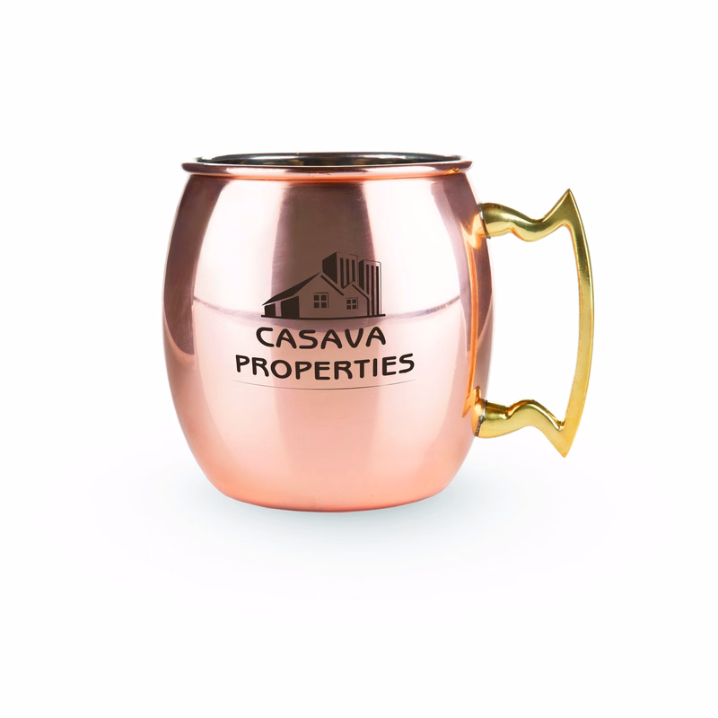 True® Moscow Mule Copper Cocktail Mug - Set of 2