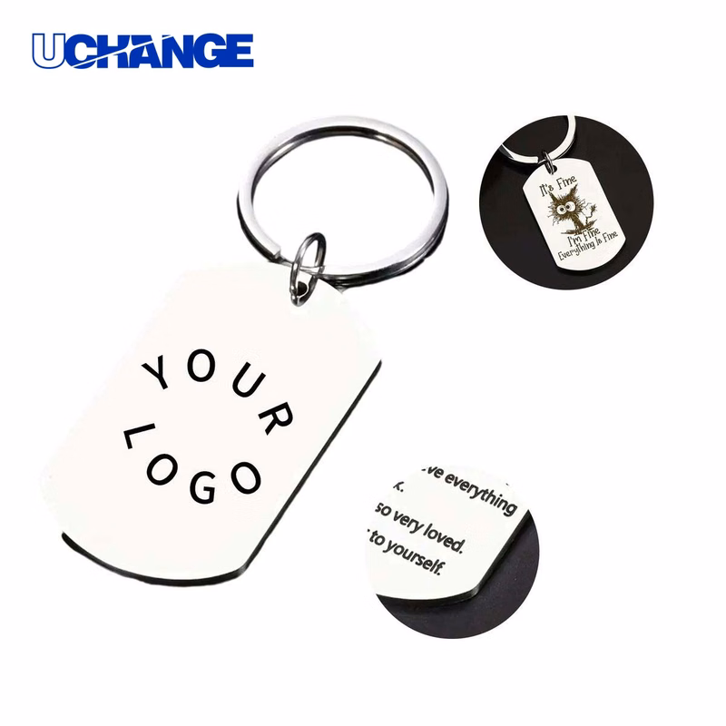 Durable Stainless Steel Keychain Accessory for Everyday Use
