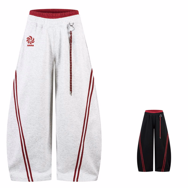 Unisex Baggy Barrel Leg Sweatpants