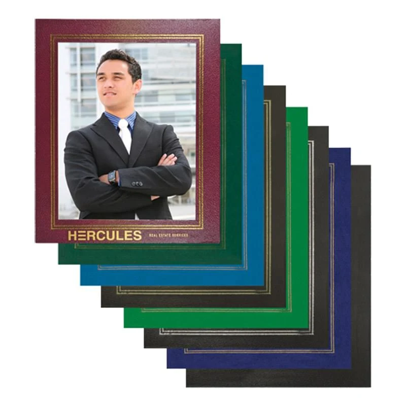 8.5"X11" Leatherette Photo Frame with Custom Imprint 1