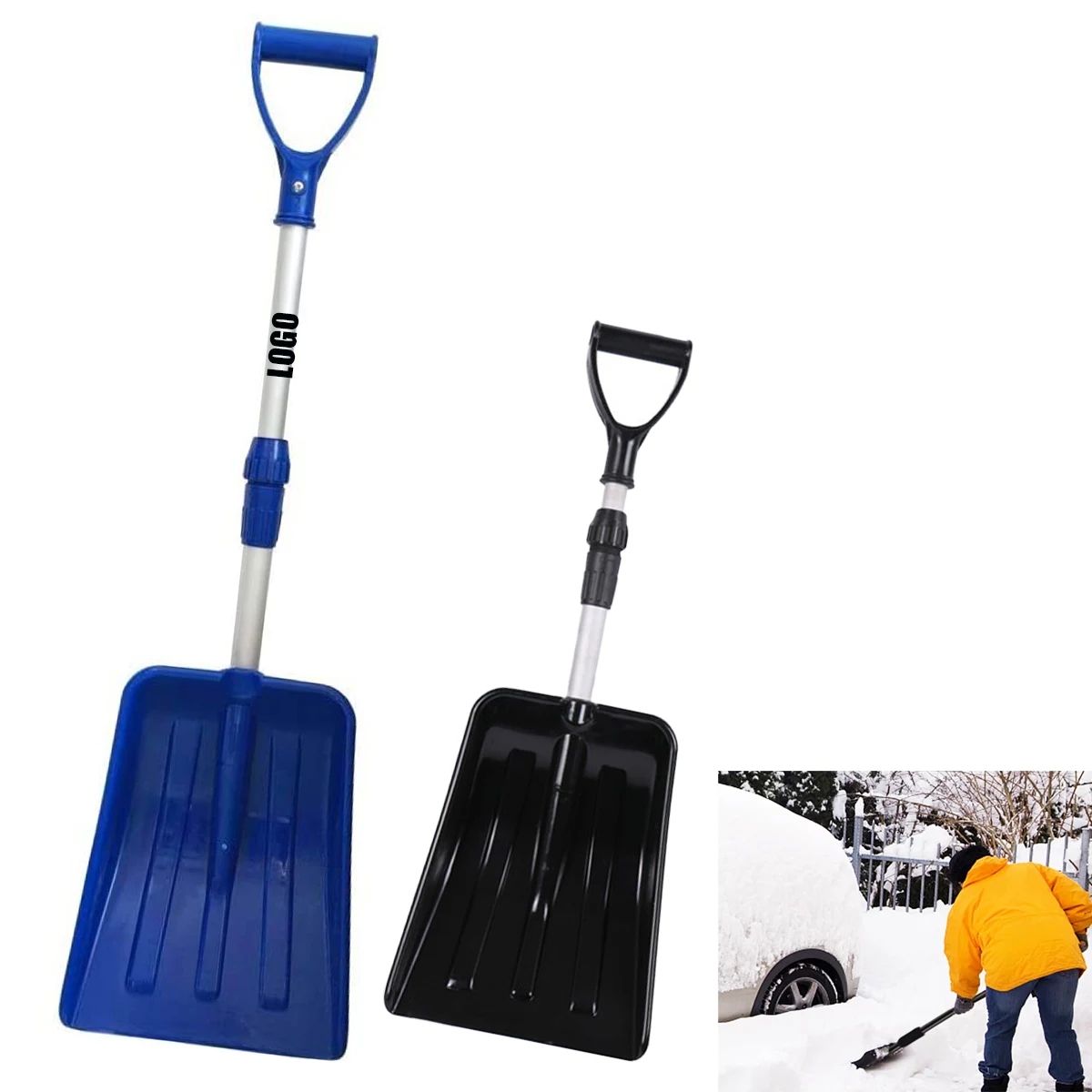 Folding Snow Shovel 1
