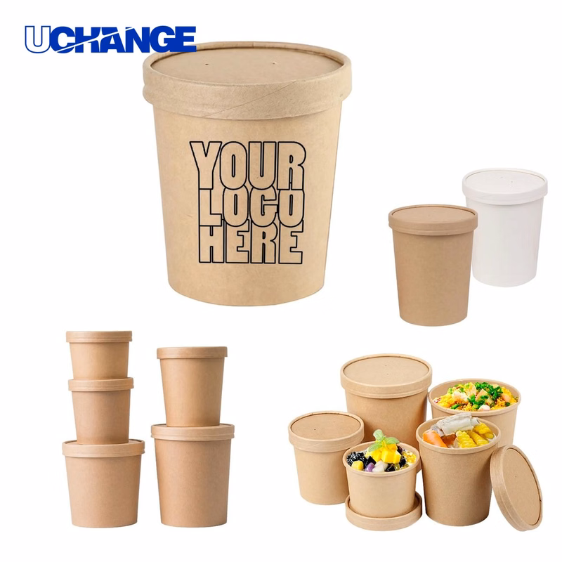 Kraft Paper Soup Box Food Container