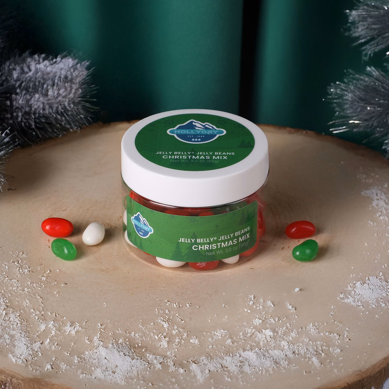 Jelly Belly® Jelly Beans Christmas Mix: Small Jar