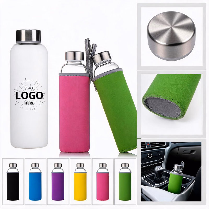 Custom Glass Water Bottles
