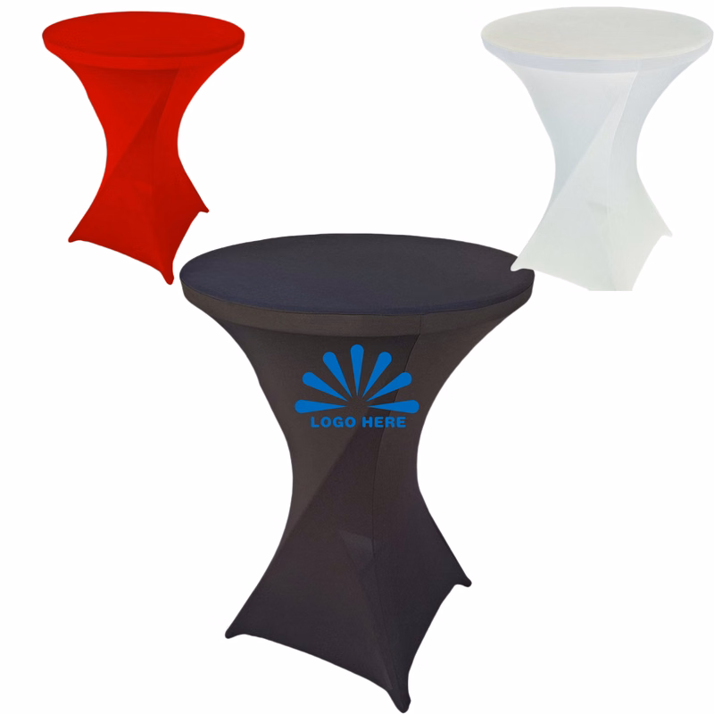 32in Full Color Round Tablecloth MOQ1