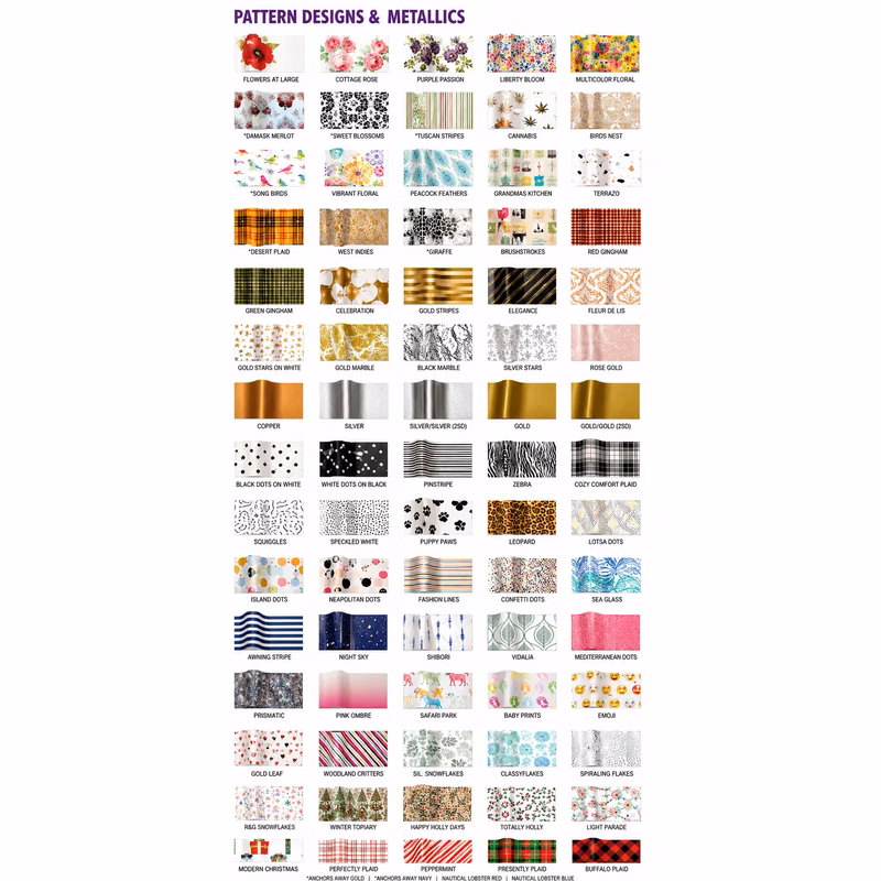 Stock Pattern Design Tissue Paper