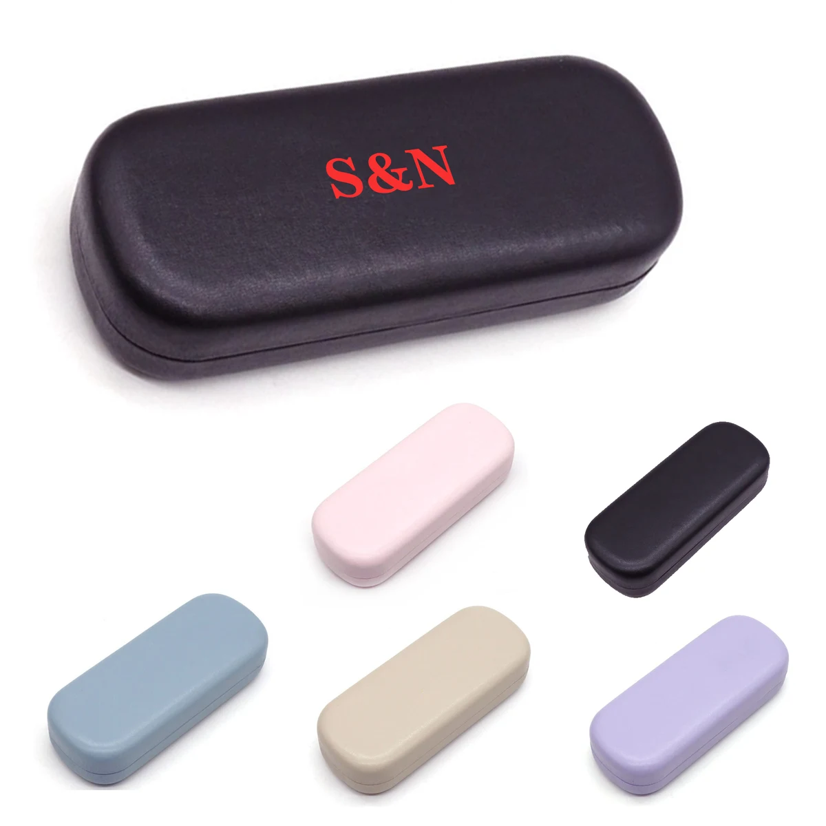 Portable Leather Glasses Storage Case 1